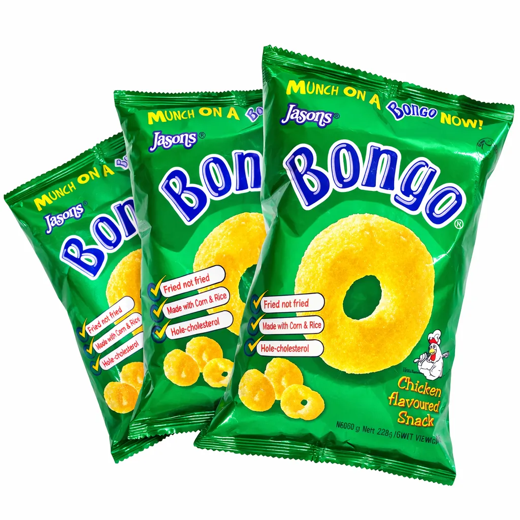 Package of BONGO Chicken Snack