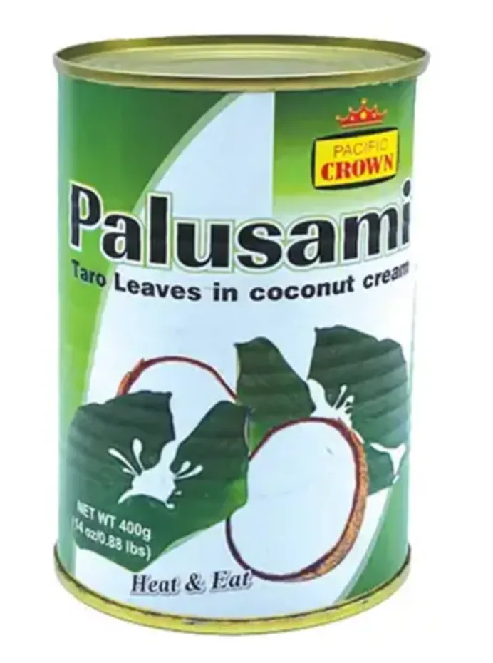 Can of Palusami Taro Leaves